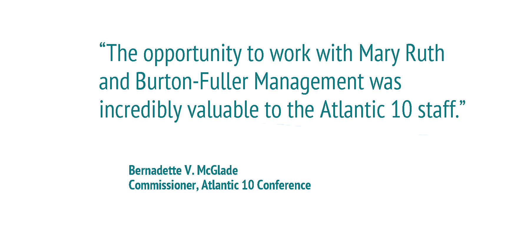 Burton Fuller Management Team Development Executive Coaching