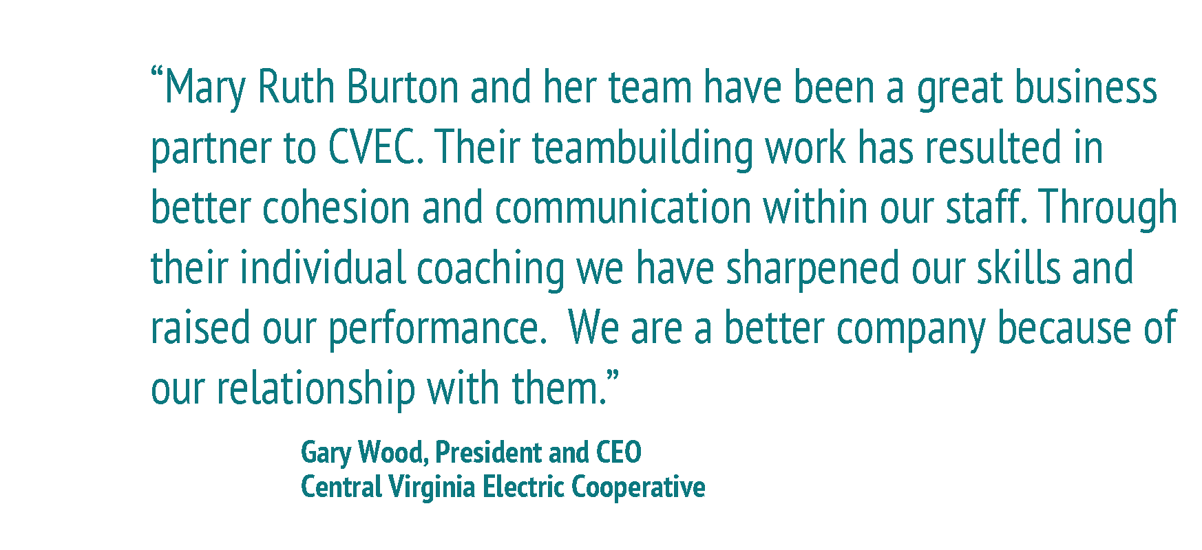 Burton Fuller Management Team Development Executive Coaching